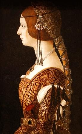 FIGINO, Giovanni Ambrogio Blanca Maria Sforza oil painting image